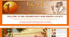 Desktop Screenshot of krishnaconsciousnessmovement.com